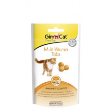 GimCat Multi-Vitamin Tabs 40 g - мультивітамінний комплекс для кішок1