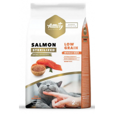 Amity Super Premium Sterilized Salmon 2 кг корм для стерилізованих котів (лосось)1