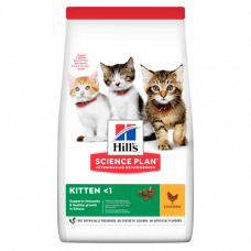 Hills SP Kitten 3кг корм для кошенят (курка)1