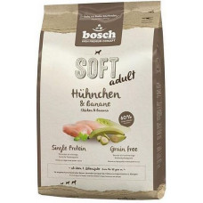 Bosch Soft напіввологий корм для собак з чутливим травленням 1 кг (курка та банан)1