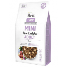 Brit Care Mini Raw Delights корм для собак дрібних порід 2 кг (яловичина)1