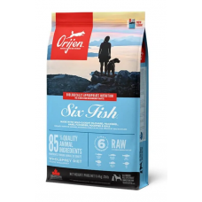 Orijen Six Fish Dogs 6кг - гіпоалергенний корм для дорослих собак1