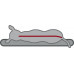 Trixie TX-36286 ортопедичний місце для собак Vital Cave Noah2