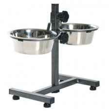 Trixie TX-24922 Барна стійка з мисками по 2,8 л (висота 50 см)1