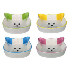 Trixie TX-24494/24497 миска в формі котячої мордочки 0,25л1
