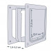 Trixie TX-3877- дверцята для кішок і собак дрібних порід (25 × 29 см), з металевою панеллю2