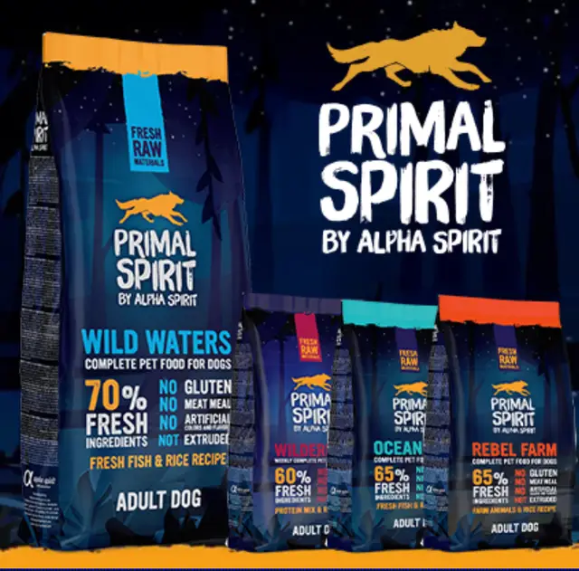 Primal Spirit корм для собак. Іспанія