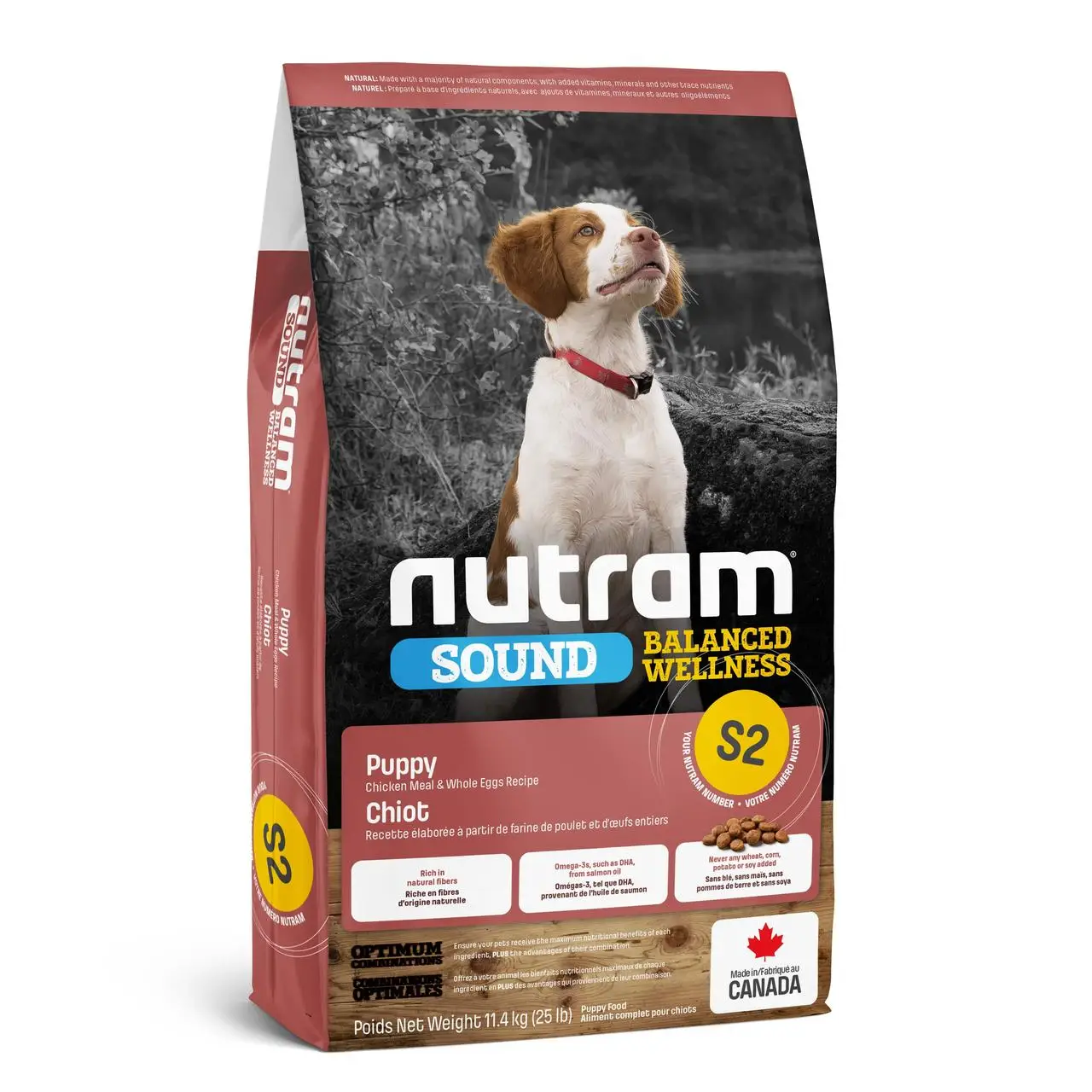 Nutra Sound Puppy S2 Холістик корм для цуценят 2кг (курка)1