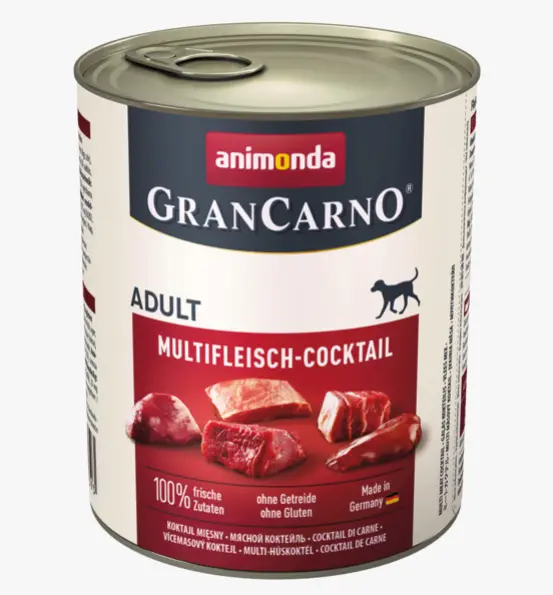 Animonda Gran Carnoі консерви для собак 800г (мультим'ясний коктейль)1