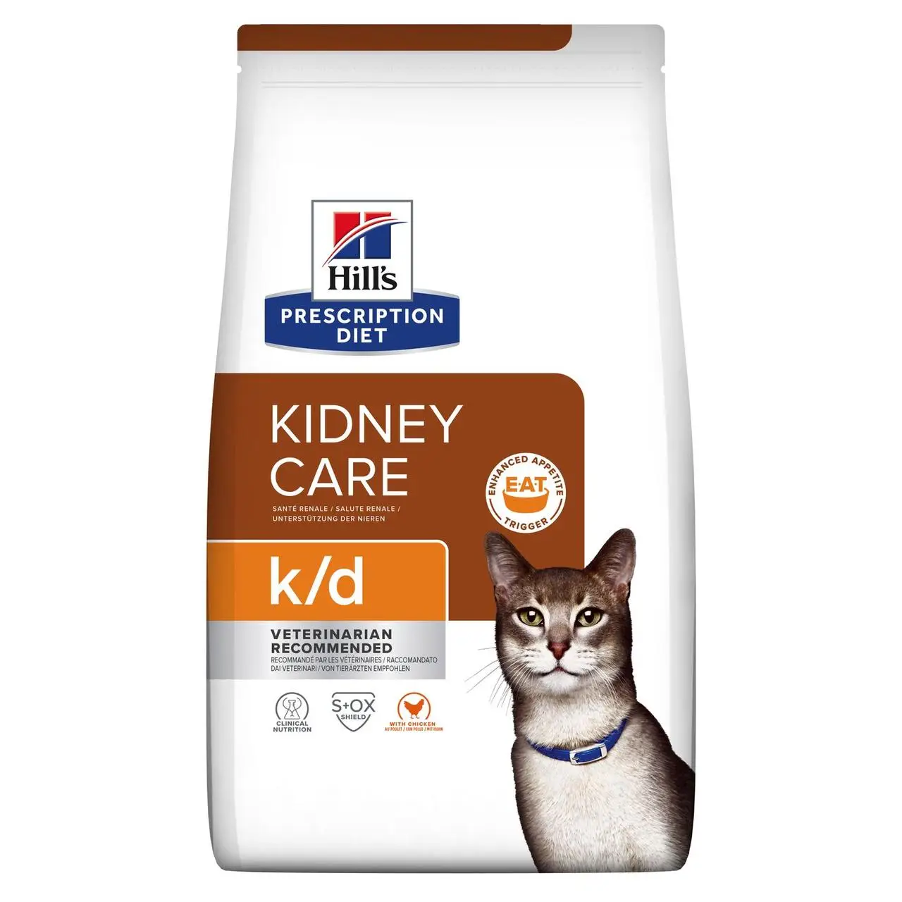 Hills PD Feline Kidney Care k/d 3 кг для кішок (ниркова недостатність)1