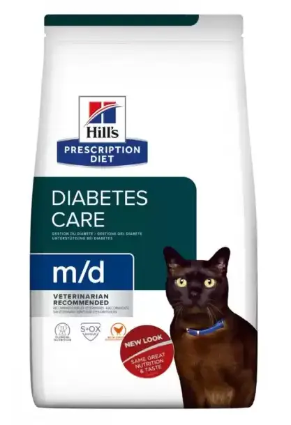 Hills PD Feline m/d 1,5 кг корм для кішок ( ожиріння та діабет)1