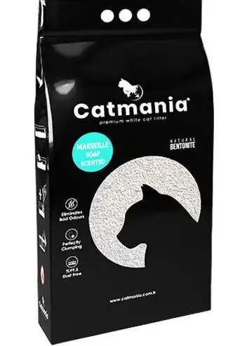 Catmania бентонітовий наповнювач 5 л (марсельське мило)...