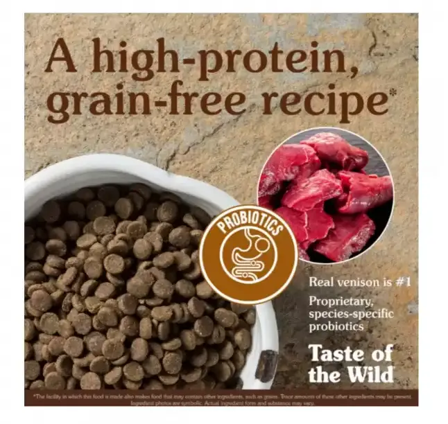 Taste of the Wild Pine Forest Canine Formula 5,6 кг корм для собак (оленина)3