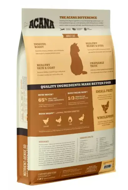 Acana Homestead Harvest 4.5 кг - cухий корм для дорослих котів фермерський урожай2