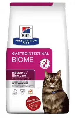 Hills PD Feline Gastrointestinal Biome 8 кг корм для котів (при діареї та розладах травлення)1