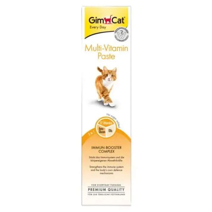 GimCat Multi-vitamin 200г паста для кішок 1