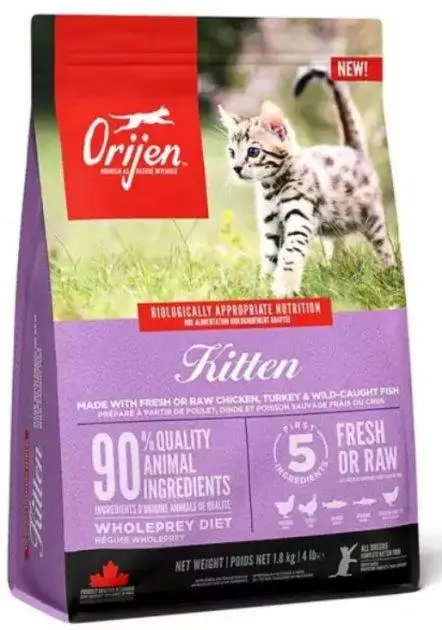 Orijen Kitten корм для кошенят всіх порід 1,8 кг1