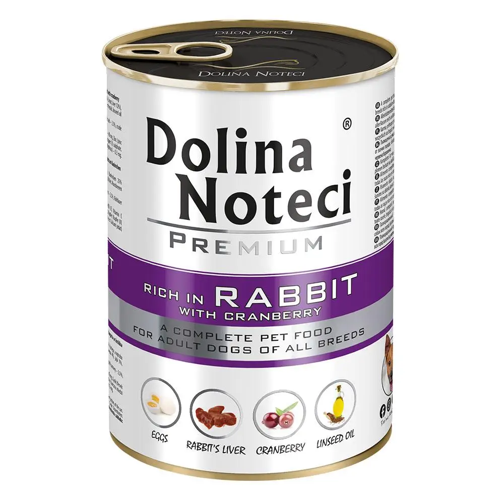 Dolina Noteci Premium 400 г консерву для собак із кроликом і журавлиною1