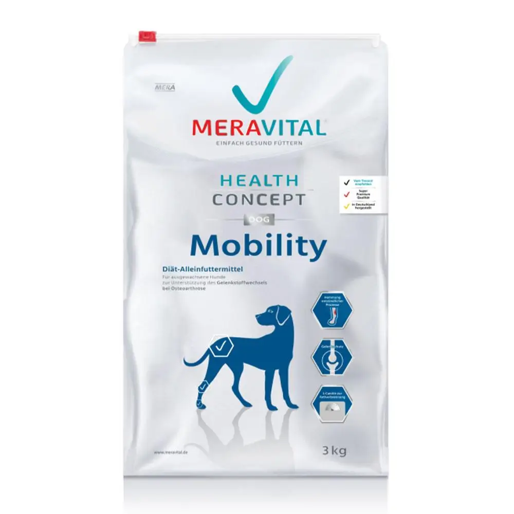 Mera Mobility дієтичний корм для собак при захворюваннях опорно-рухової системи 3 кг1