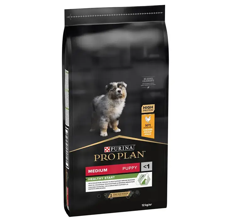 Purina Pro Plan Puppy Medium Optistart 12кг - для цуценят середніх порід з куркою1