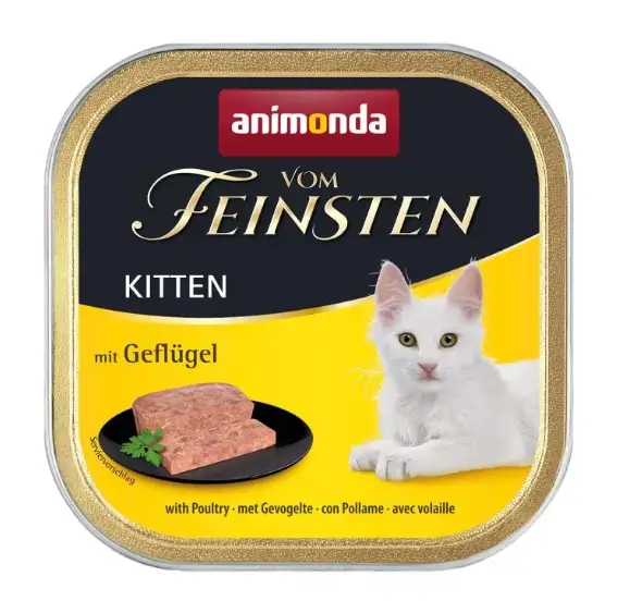 Animonda Vom Feinsten консерва для кошенят 100 г (птиця)1