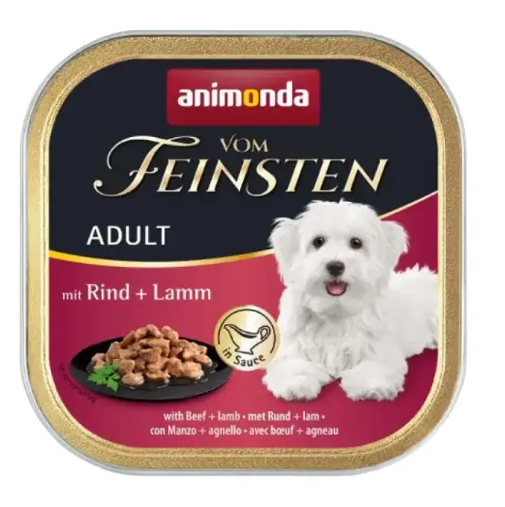 Animonda Vom Feinsten консерва для собак 150 г (яловичина та ягня)1