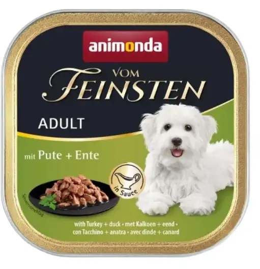 Animonda Vom Feinsten консерва для собак 150г (индейка и утка)1