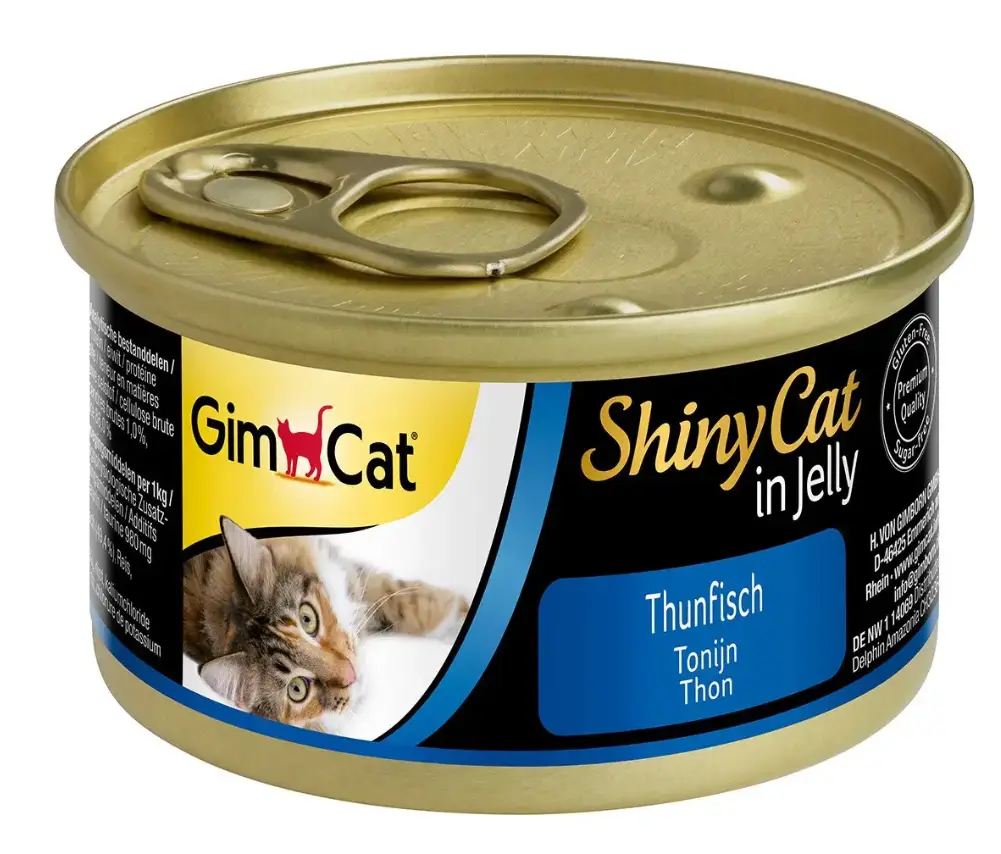 GimCat Shiny Cat консерви для кішок 70г (тунець)...