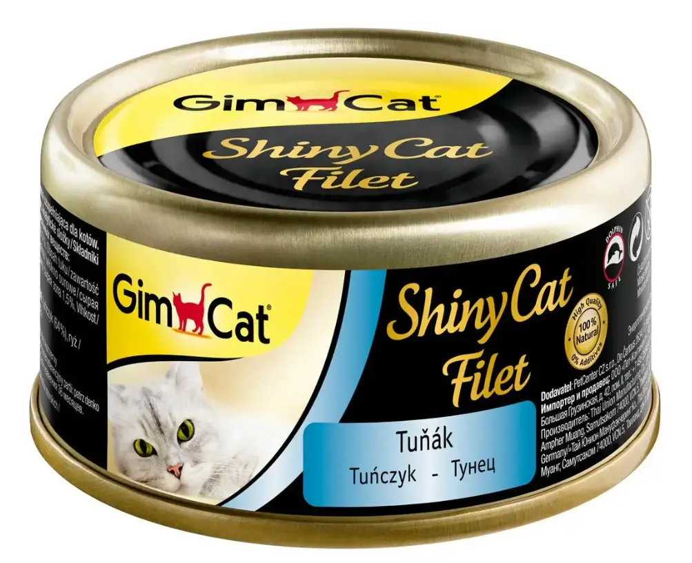 Gimpet Shiny Cat Filet 70г - консерви для кішок (тунець)...