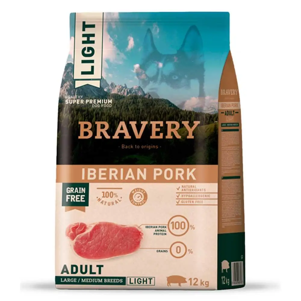 Bravery Iberian Pork 12 кг корм для собак (з іберійською свининою)1