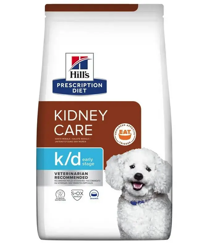 Hill’s Prescription Diet k/d Early Stage дієтичний корм при захворюванні нирок на ранній стадії у собак 1,5 кг1