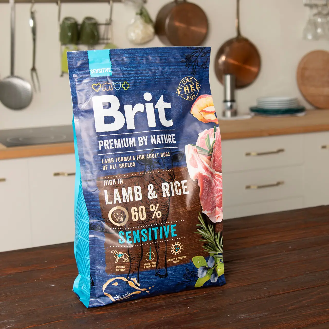 Brit Premium Sensitive Lamb 600г корм для собак (ягненок 35%)2