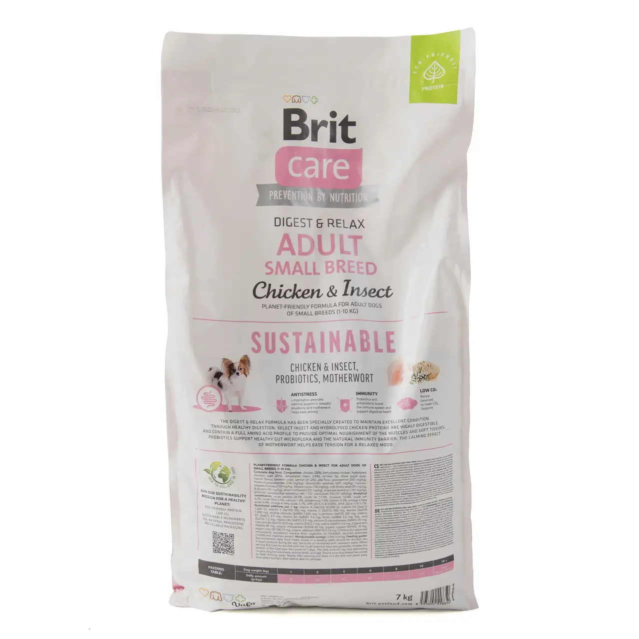 Brit Care Sustainable Adult Small Breed 0,4кг (на вагу) - корм для собак дрібних порід2