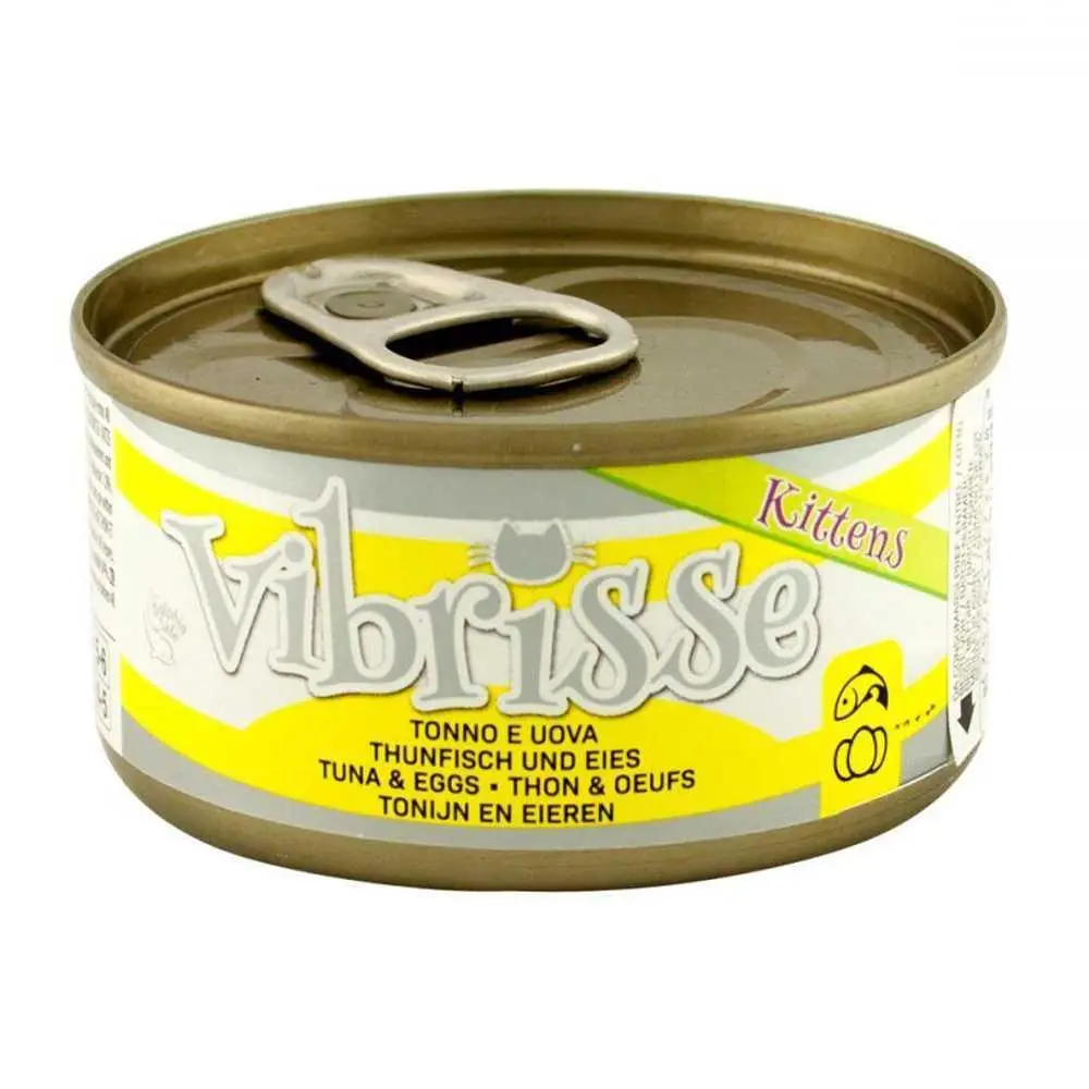 Vibrisse консерви для кошенят 70 г (тунець із яйцем)1