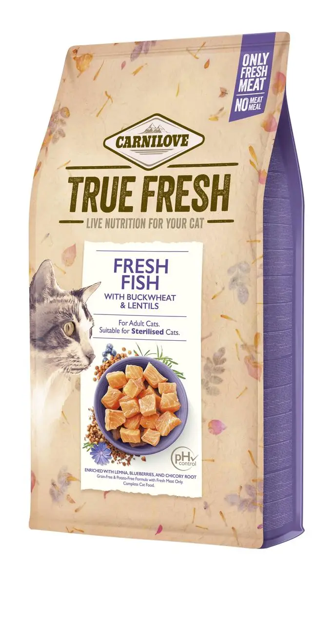 Carnilove Cat Fresh корм холістик для котів з рибою 1,8 кг1