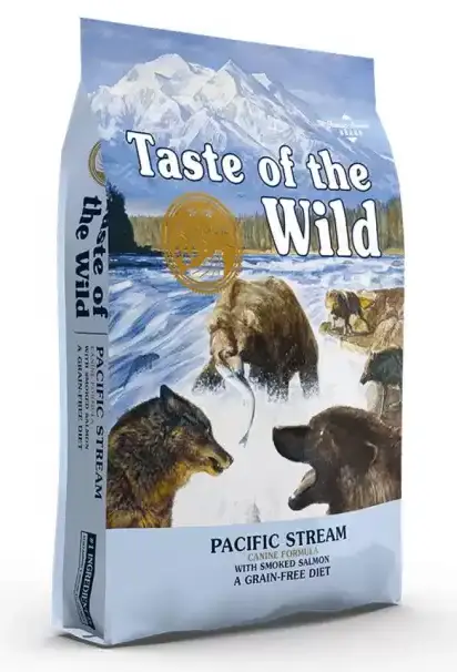 Taste of the Wild Pacific Stream Canine Formula для собак з копченим лососем 12,2кг1