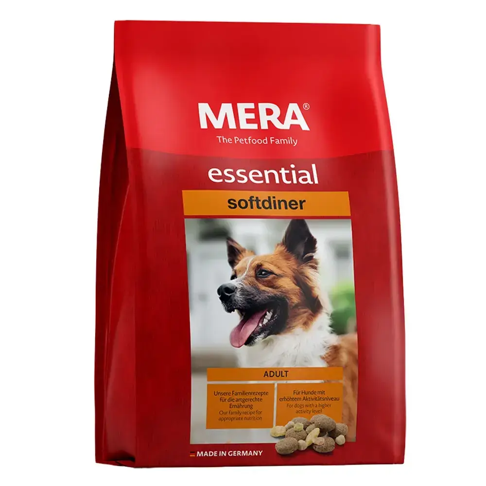 Mera Essential Dog Adult Sofdiner корм для собак 12,5 кг (змішана крокета)1