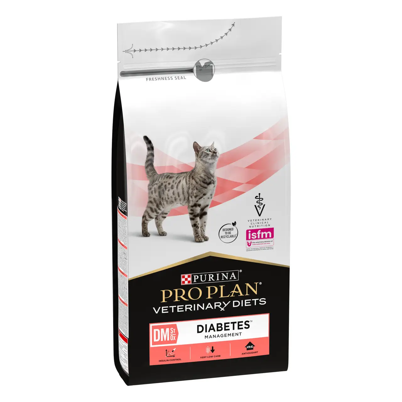 Pro Plan Veterinary Diets DM Diabetes корм для регулювання надходження глюкози у котів (цукровий діабет) 1,5кг1