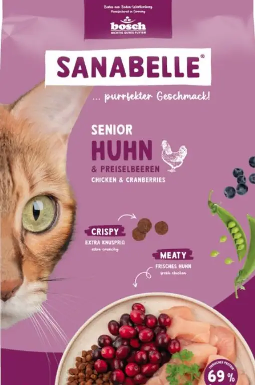 Bosch Sanabelle Senior 8кг корм для літніх кішок від 8 років ...