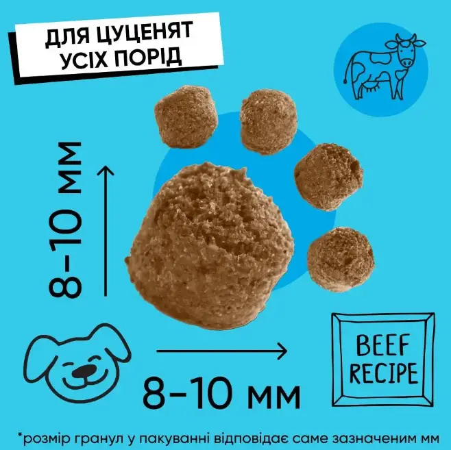 Half&Half Puppy корм для щенков с говядиной 12 кг2