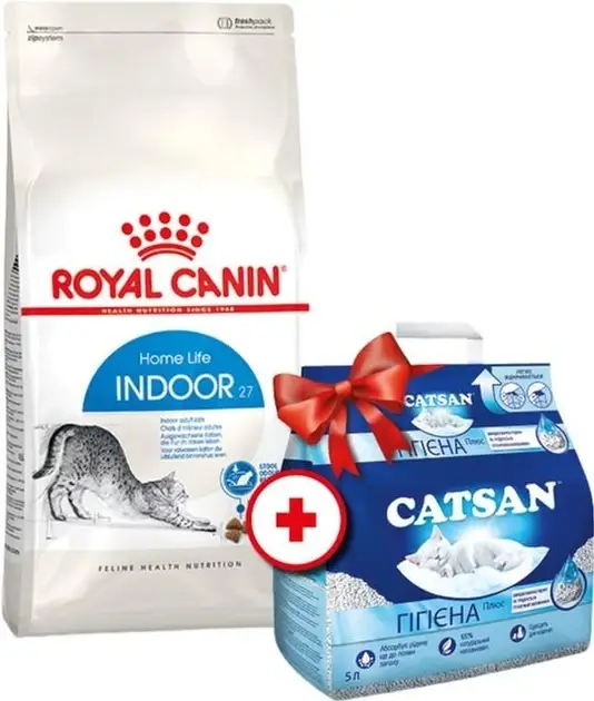 Royal Canin Indoor 4кг корм для котів які живуть в приміщенні1