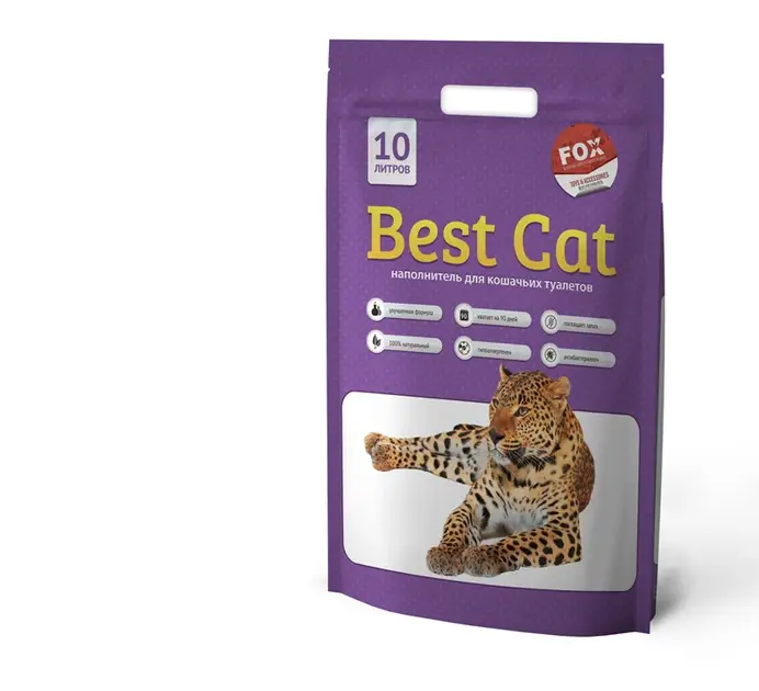 Силікагель Best Cat Purple Lawanda 10л (лаванда)1