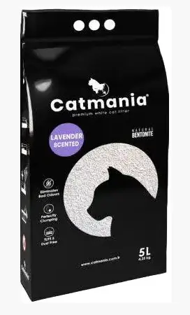 Catmania бентонітовий наповнювач 5л (лаванда)...