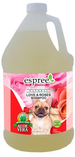 Espree Love & Roses Shampoo шампунь з ароматом троянд для собак 3,79 л1
