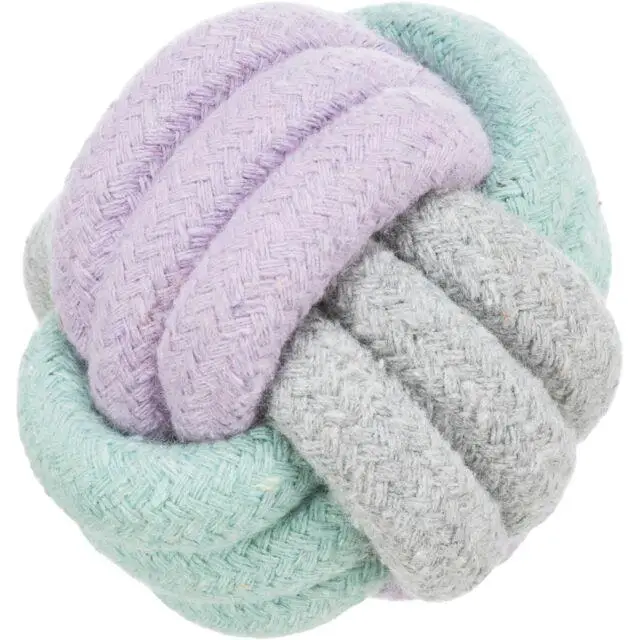 Trixie TX-32814 іграшка для собак М'яч канат 9 см1