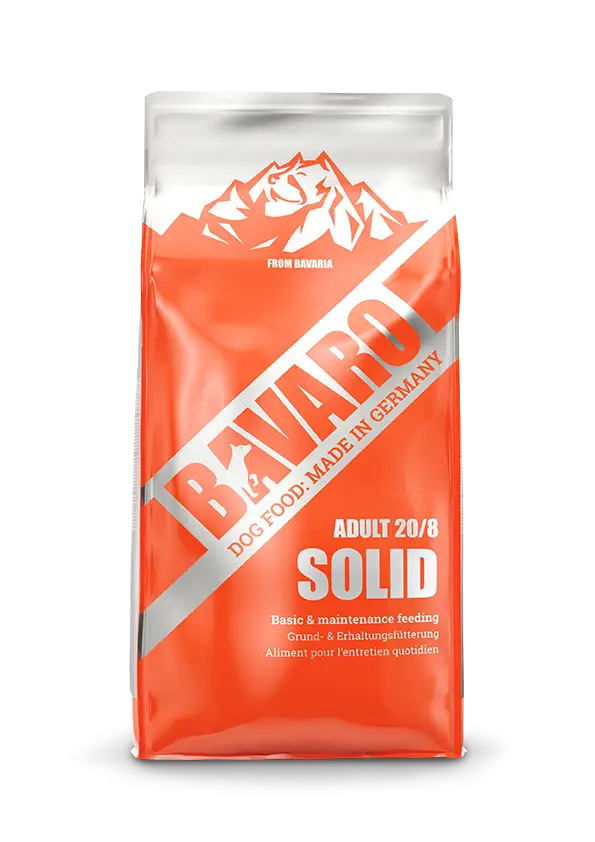 Bavaro Adult Solid 1кг(на вагу) - корм для дорослих і літніх собак (20/8)1