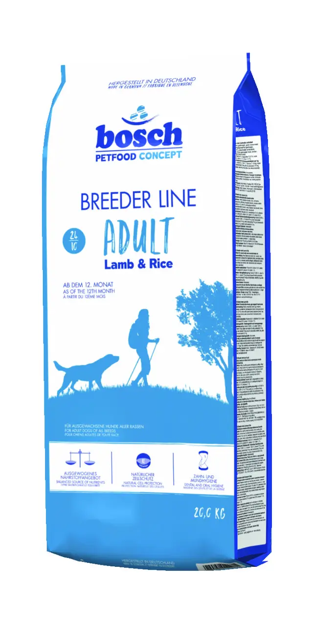 Bosch Breeder Lamb and Rice 1кг(на вагу) для дорослих собак з ягням1