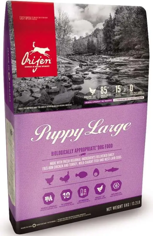 Orijen Puppy Large 11,4кг-корм для цуценят великих порід1