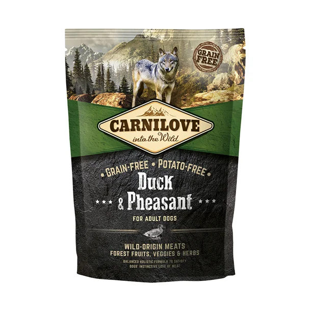 Carnilove Duck&Pheasant For Adult Dogs 1,5 кг - беззерновий корм для собак з качкою і фазаном1